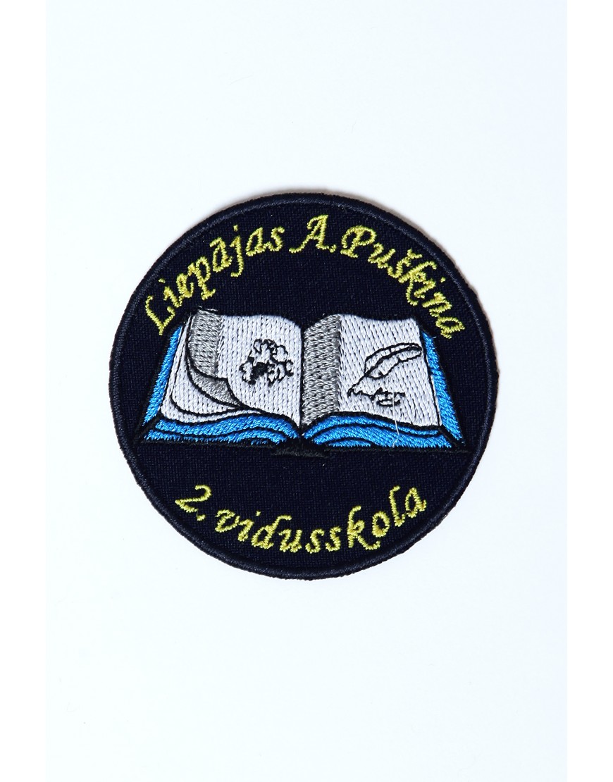 Liepājas A.Puškina 2.vidusskolas LOGO jeb EMBLĒMA